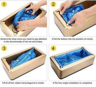 موزع غطاء الاحذية التلقائي