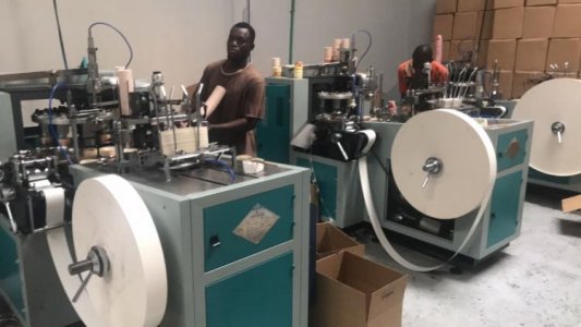 مكنات صناعة اكواب وراقية