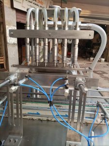 ماكينة السوائل ٦ نزل over flow : ( زيت _خل )