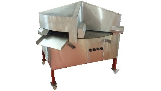 يعمل هذا الفرن على مادة الغاز دون الكهرباء 