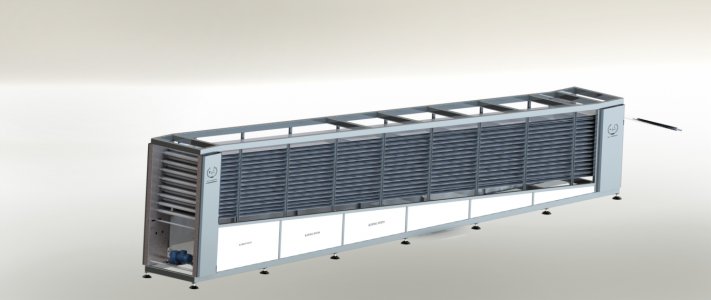 مزود بسبع عشرطبقة من الشوادرالغذائية