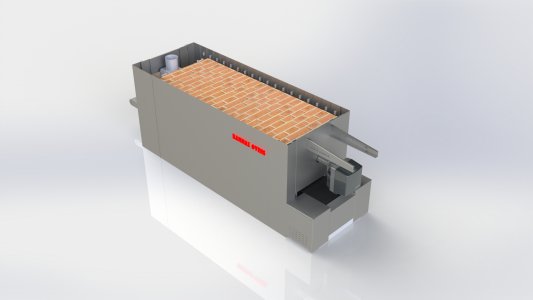 معزول بالصوف الصخري (( وليس بالملح )) بشكل ممتاز