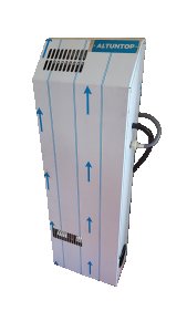 يستخدم جهاز البخار داخل غرفة التخمير لكي يوفر الرطوبة 