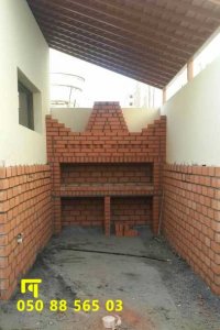 ديكورات شوايات الطوب, شوايات المطاعم