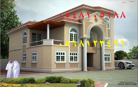 جي ار سي ديكورات خارجية للفللGrc