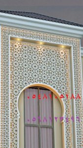 ديكورات خارجيه اسمنتية وجي ار سي.