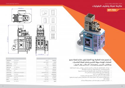 ايجي باك لصناعة ماكينات التعبئة والتغليف وخطوط الانتاج