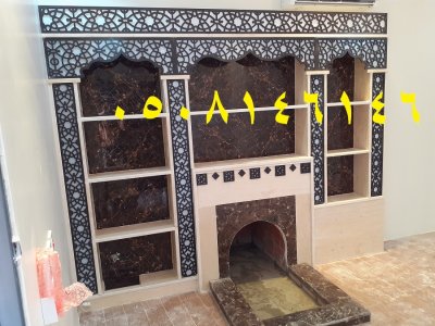 توفر ديكورات مشبات من خامات طبيعية عالية الجودةوباشكال مميزة