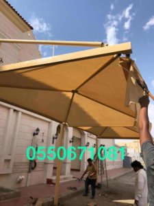 مظلات خشبية ,مظلات جلد ,مظلات قماش ,مظلات لكسان