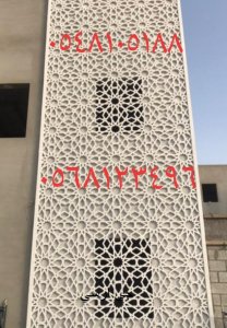 تنفيذ جميع أنواع وأشكال الوجهات الأسمنتية والــ جى أر سى