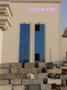 مؤسسة الحكيم الاحساء  ديكورات واصباغ  وواجهات حجر