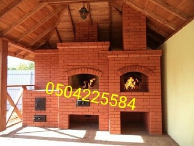 صور مشبات نار,جلسات خارجية, ديكورات مشبات, مشبات مودرن, بناء فرن