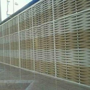 سواتر شرايح حديد  سواتر خشبية سواتر متحركة سواتر بلاستيك سواتر لكسان سواتر حوش