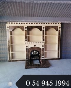 ديكورات عامة ـ بناء ـ مجالس خارجية وتراثية ـ مشبات ـ شوايات ـ شلالات ـ  افران