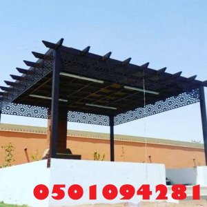 مظلات سيارات متحركة مظلات سيارات خارجية.  مظلات خشب بلاستيكي.  مظلات قماش بولي ايثيلين.