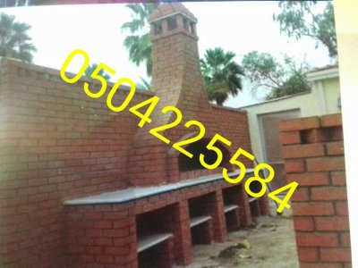 صور مشبات ,جلسات خارجية, ديكورات مشبات, مشبات مودرن, بناء فرن