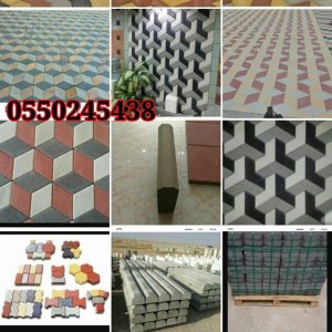 أشكال النافورات وألوانها