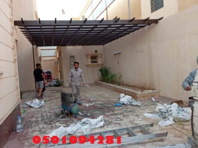 مظلات اسطح مظلات جلسات اسطح مظلات حدائق منزليه  مظلات بولي كربونيت