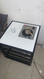 طاولة هيتر متحركة باسعار منافسه