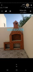 بناء شوايات حديثه من الطوب الاحمر,معلم مشبات