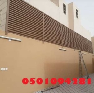 تركيب السواتر بجميع أنواعها  سواتر مجدولة بلاستيك. سواتر حديد وفولاذ. سواتر شينكو. سواتر خشبية