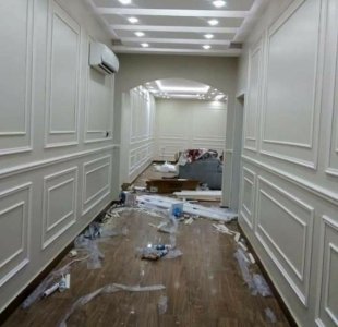 تركيب ديكورات الفوم بديل الجبس