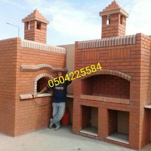 جلسات خارجيه مميزة ,ديكورات مشبات,افرن بيتزا, مشبات مودرن, بناء فرن