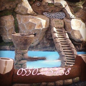 ديكورات  مشبات   صور نافورات