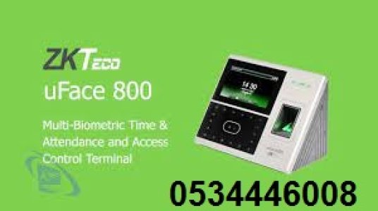 جهاز بصمة حضور وإنصراف UFace 800  بصمة وجه