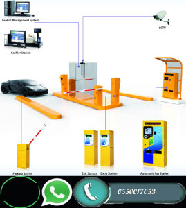 بوابات دخول وحروج السيارات