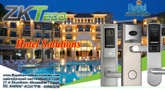 احدث  Smart locks لتأمين الفنادق و القري السياحية