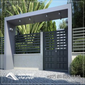 Gazebo, fence panels ,Sliding Main Gates, برجولات