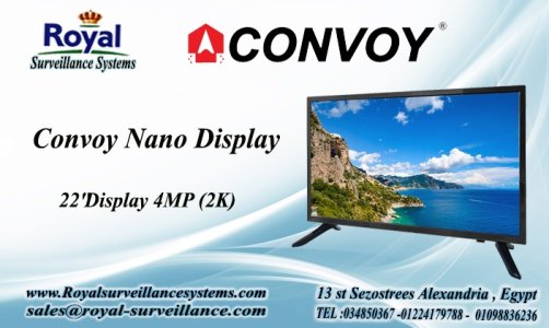 شاشة نانو 22 بوصة براند  convoy