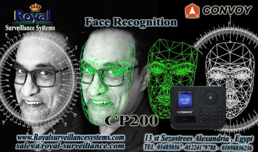 نظام الحضور والانصراف ببصمة الوجه وبصمة الكف  CP200