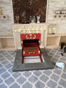 تصميم مشب مودرن تفصيل وجار خشب