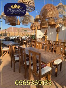 خدمات التظيم والاحتفالات, كنب جلد ابيض,خيام شعبية ,خيام اوروبيه, الضيافه العربية