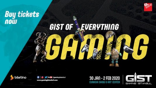 Gaming Istanbul GIST 2020 الترفيه الرقمي ومعرض الألعاب