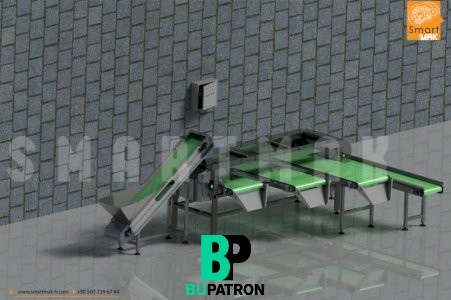 آلة فرز التمر بالأحجام