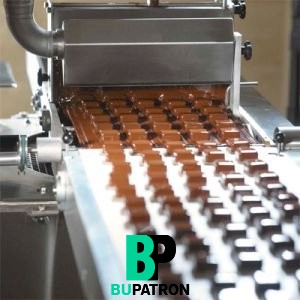 خط تغطيس بالشوكولاته