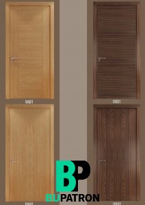 أبواب ملبسة قشر