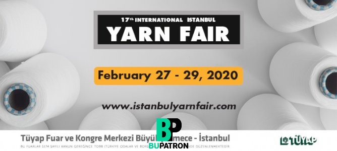 Istanbul Yarn Fair 2020 معرض الغزل الدولي السابع عشر
