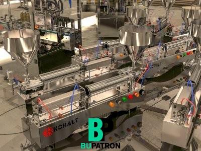 ماكينة تعبئة نص اتوماتيك واحد نوزل