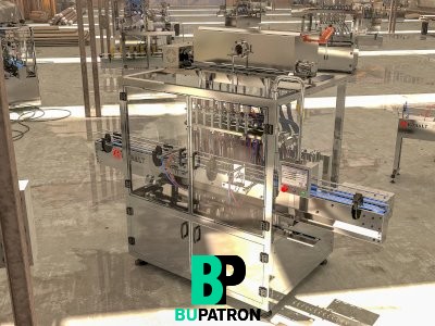 ماكينة تعبئة السوائل عالية ومتوسطة ومنخفضة اللزوجة و السوائل ذات درجات الحرارة المرتفعة