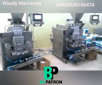 آلة تعبئة أصابع السكر الورقية