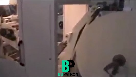 آلة انتاج محارم الوجه طبقتين او ثلاثة