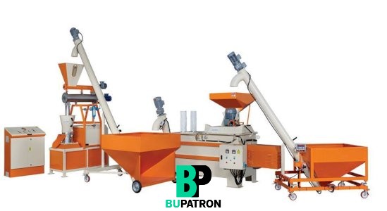 خط صناعة وتجهيز علف الحيوانات