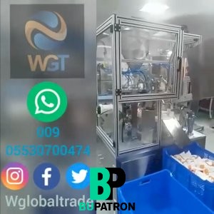 تعبئة مستحضرات التجميل وماشابه عبوات بلاستيكية او معدنية آلي كامل