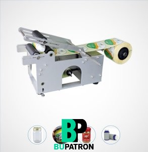 آلة لصق لايبل نصف آلية (عبوات دائرية)