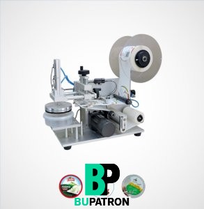 آلة لصق لايبل نصف آلية (عبوات مسطحة)