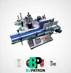 آلة لصق لايبل آلية (عبوات دائرية)